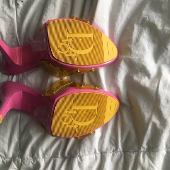 DIOR Vintage 90’s Logo High Heels - Picture 4 of 5